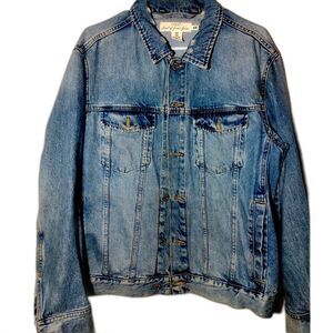 H&M L.O.G.G. Denim Jacket Men's Medium Jean Jacket